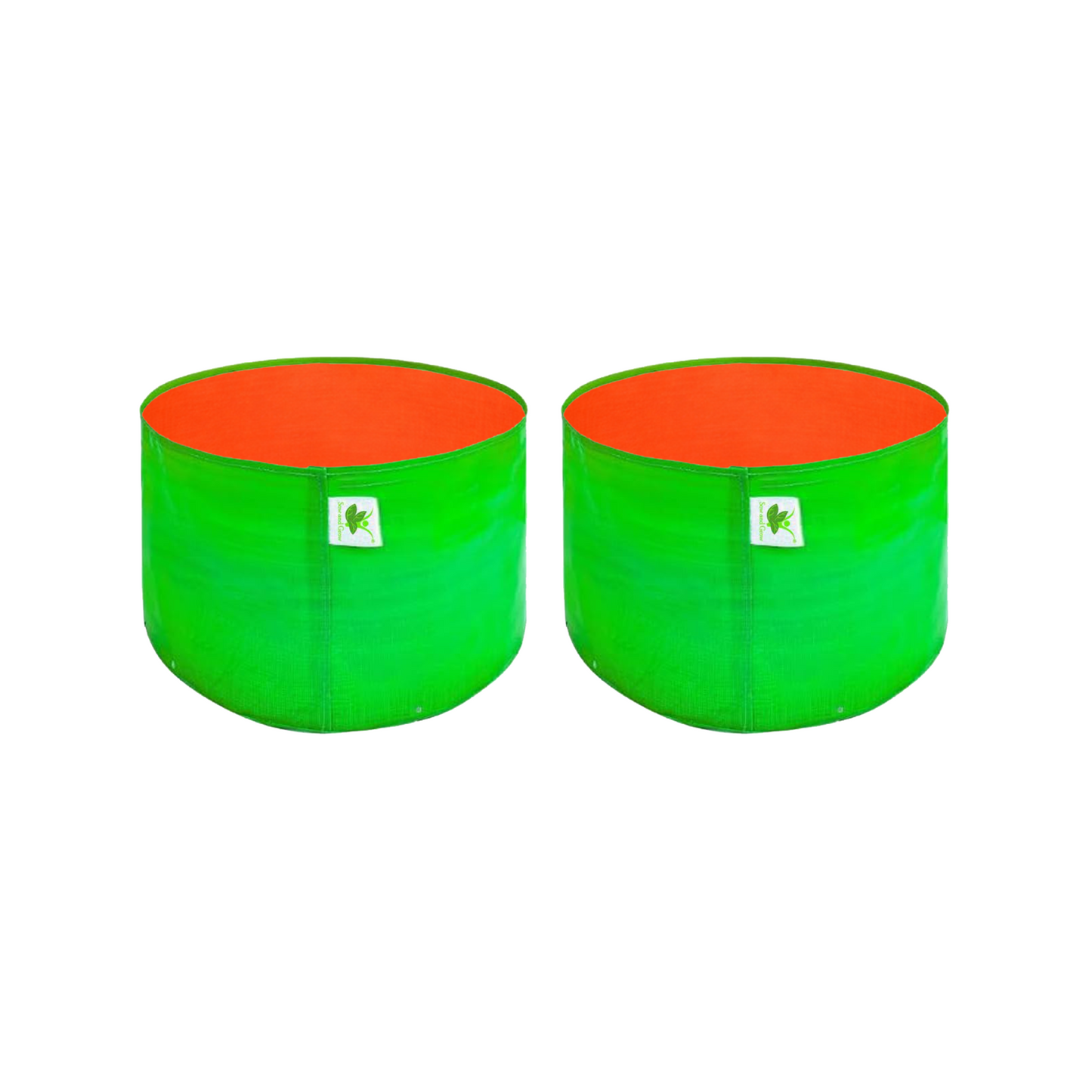 HDPE UV Protected 270 GSM Round Grow Bags 24x24 inches