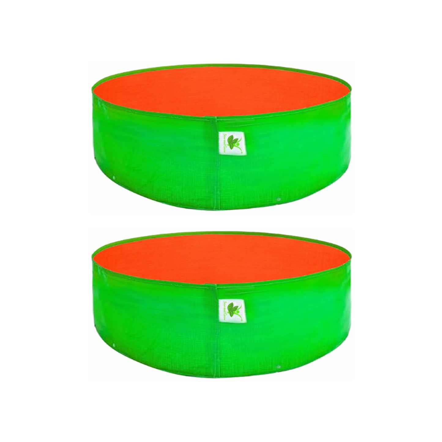 HDPE UV Protected 270 GSM Round Grow Bags 24x9 inches