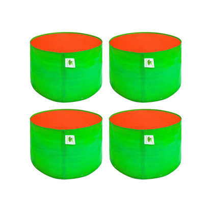 HDPE UV Protected 270 GSM Round Grow Bags 12x12 inches