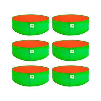 HDPE UV Protected 270 GSM Round Grow Bags 12x6 inches
