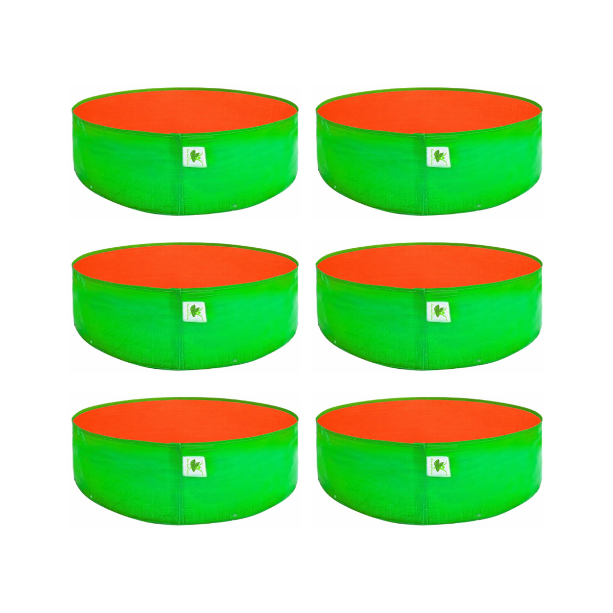 HDPE UV Protected 260 GSM Round Grow Bags 24x6 inches