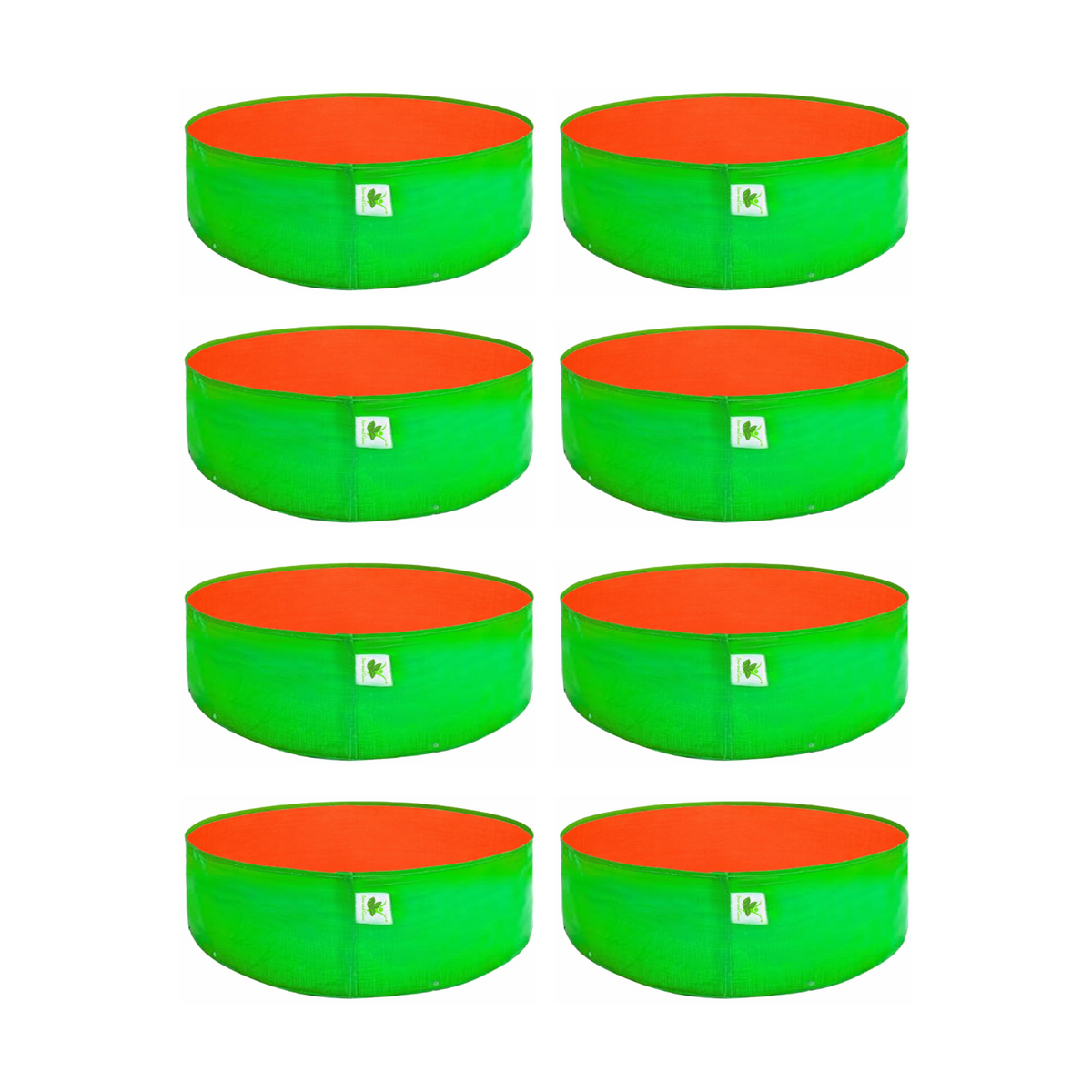 HDPE UV Protected 260 GSM Round Grow Bags 12x6 inches