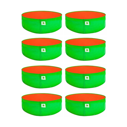 HDPE UV Protected 270 GSM Round Grow Bags 12x6 inches