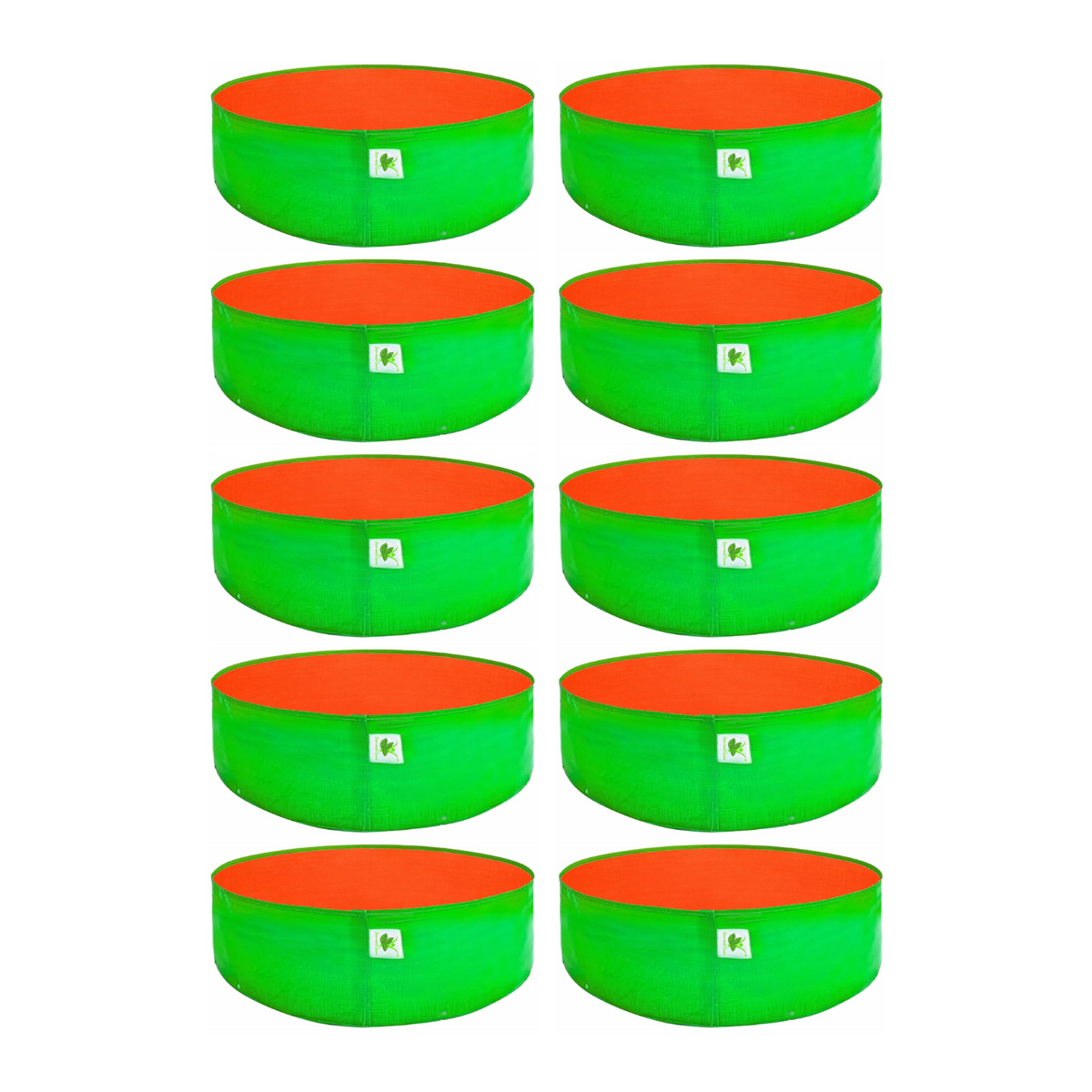 HDPE UV Protected 260 GSM Round Grow Bags 24x6 inches
