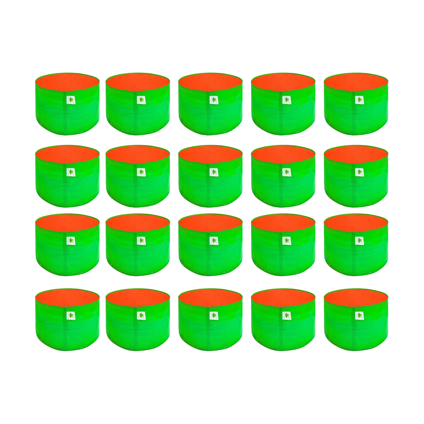 HDPE UV Protected 270 GSM Round Grow Bags 12x12 inches