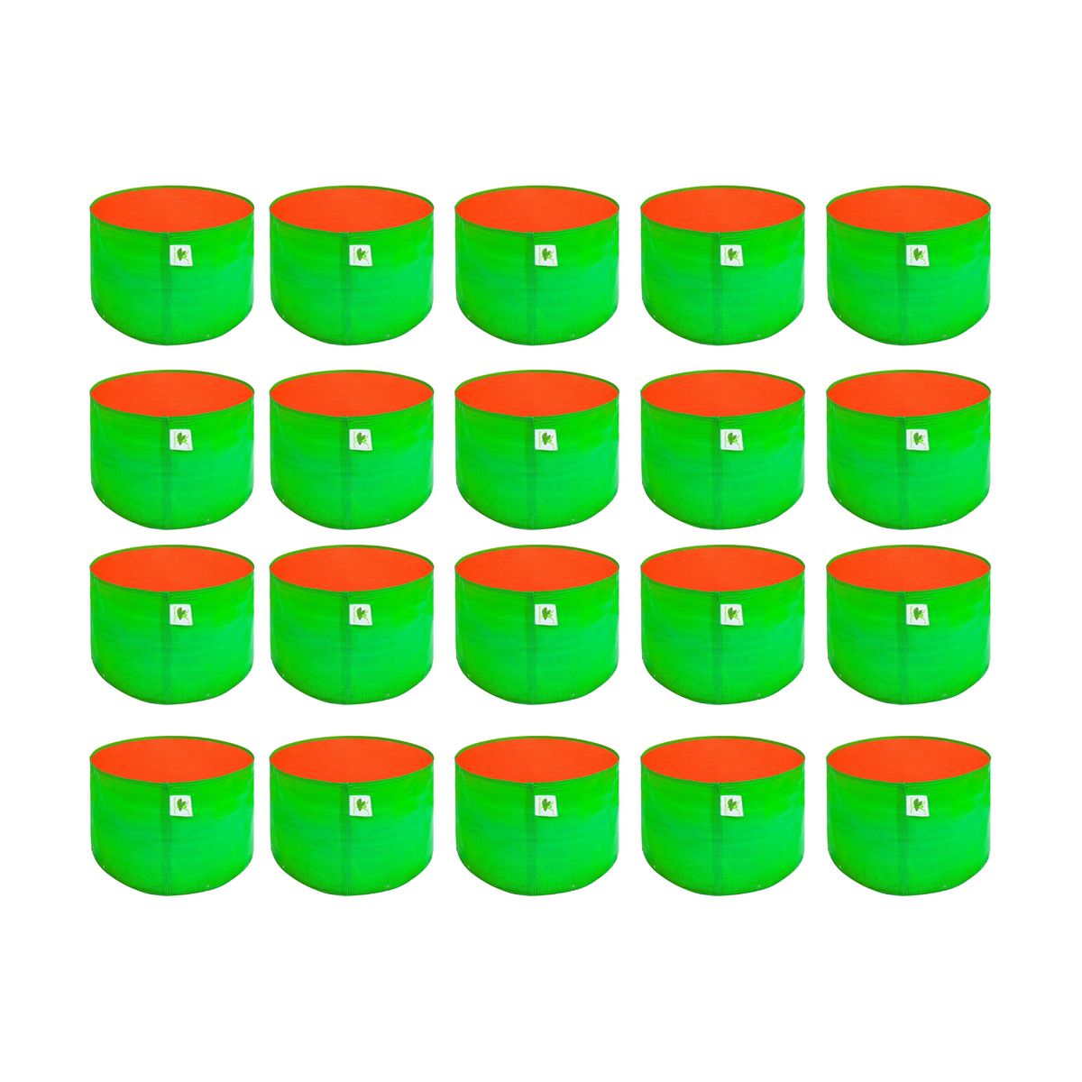 HDPE UV Protected 260 GSM Round Grow Bags 18x18 inches