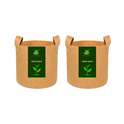 400 GSM Geo Fabric Grow Bag Size 10x10 inches