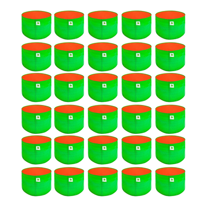 HDPE UV Protected 270 GSM Round Grow Bags 12x12 inches