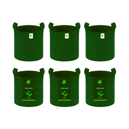 400 GSM Geo Fabric Grow Bag Size 10x10 inches