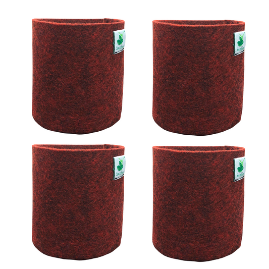 400  GSM Geo Fabric Grow Bag Size 8x8 inches || Heavy Duty 500 GSM || For Plants, Flowers