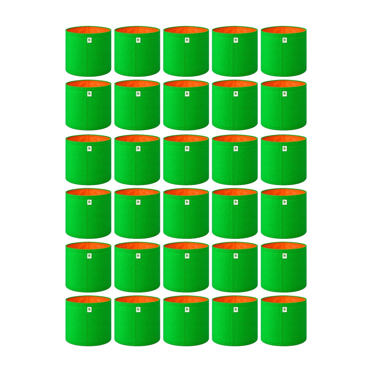HDPE UV Protected 260 GSM Round Grow Bags 15x18 inches